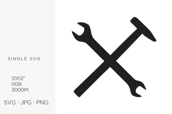 Crossed Wrench and Hammer: The Definitive Guide to Utilizing High-Resolution Vector Graphics for Brand Identity and Creative Projects
