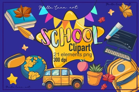 Enhancing Creative Projects with High-Quality School Autumn Teacher Clipart