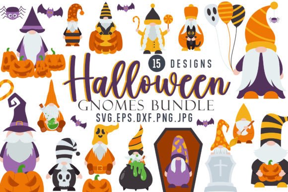 Halloween Gnomes Bundle: Creative Design Ideas