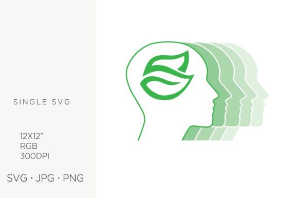 Leaves Inside Human Head, Vector: A Guide to Digital Art Applications