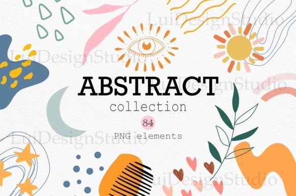 Unlocking Creative Potential with the Abstract Boho Collection Clipart